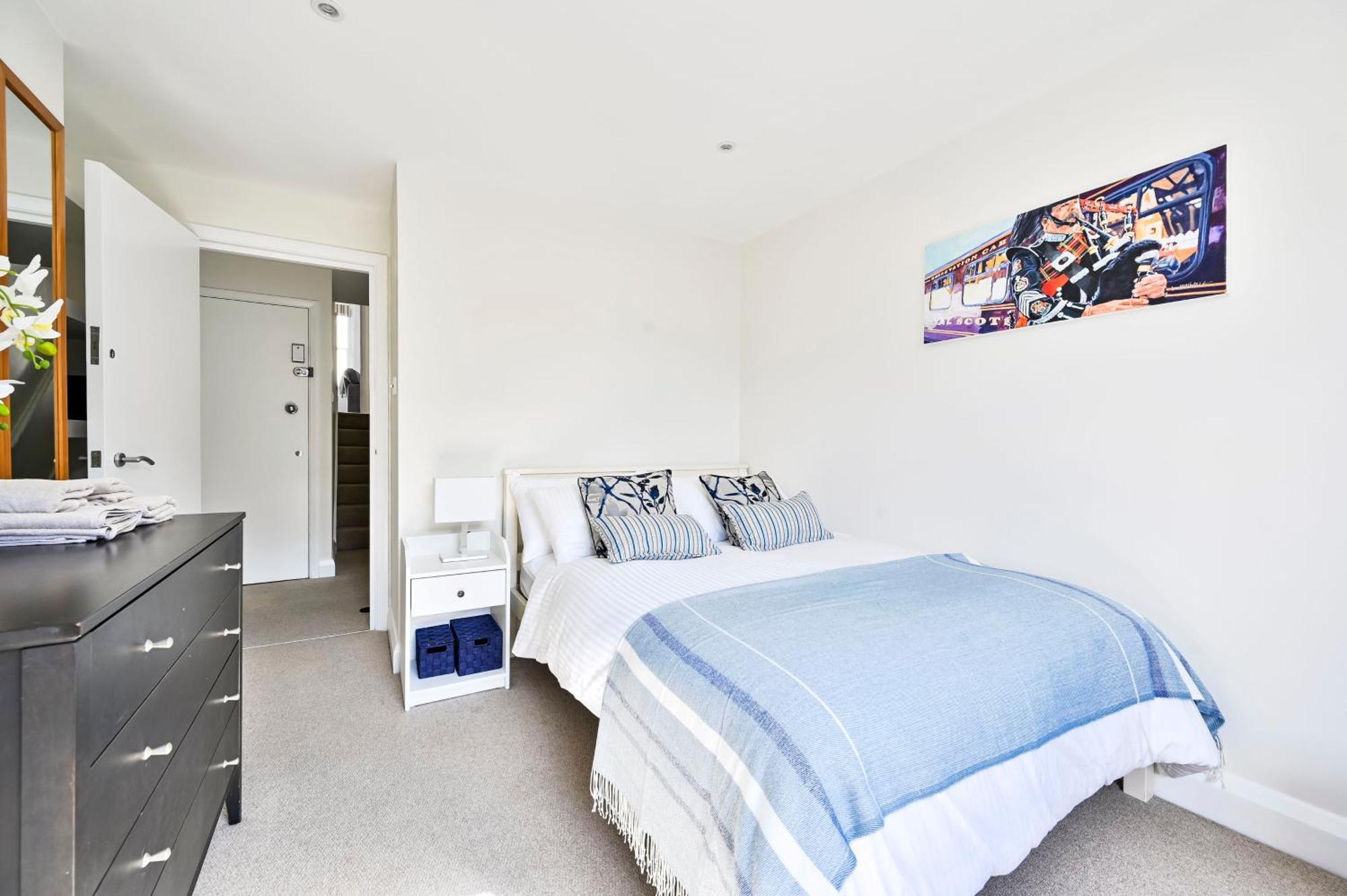 런던 New Chic 3-Bed Flat In Clapham 아파트 외부 사진