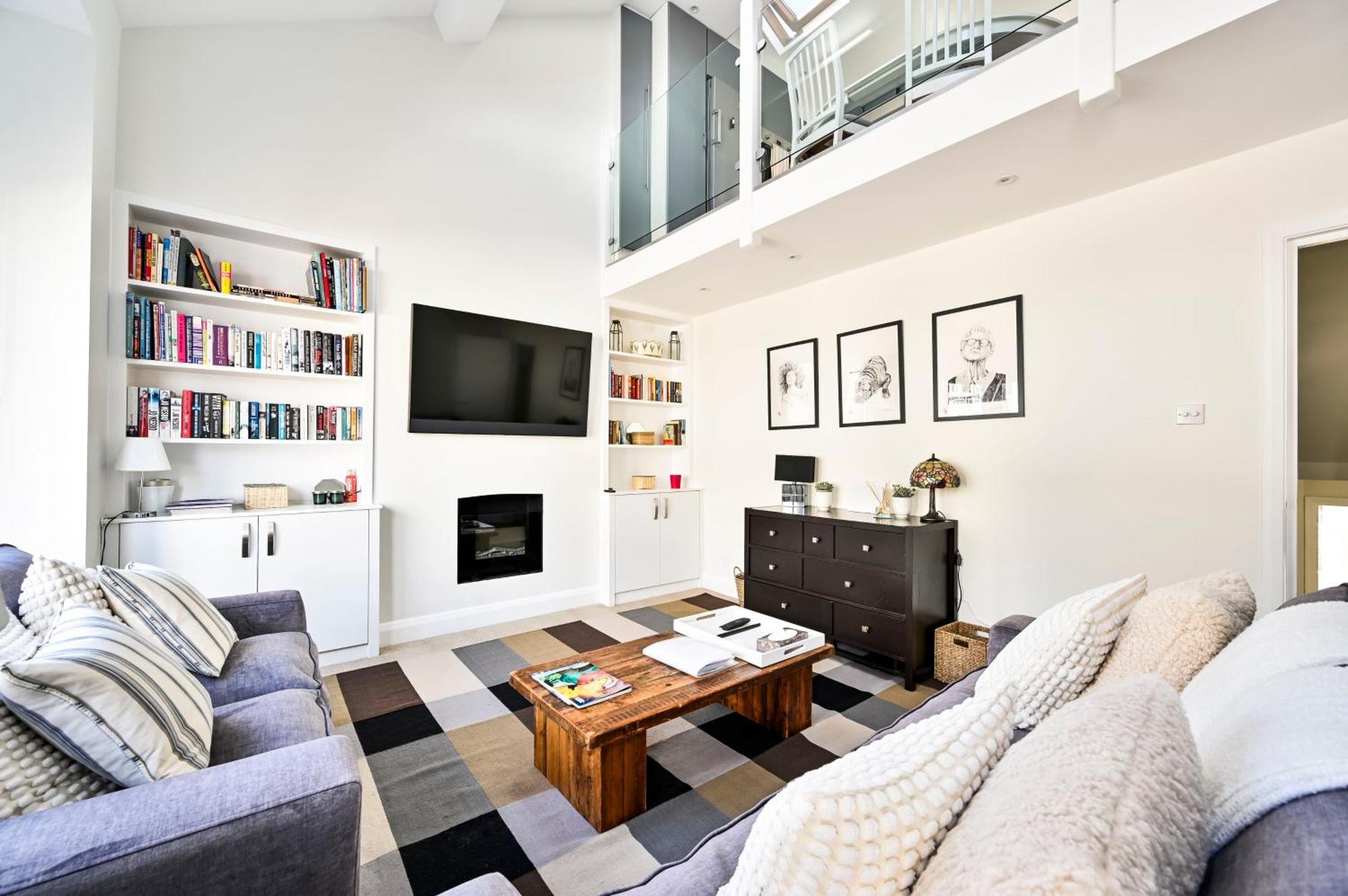 런던 New Chic 3-Bed Flat In Clapham 아파트 외부 사진