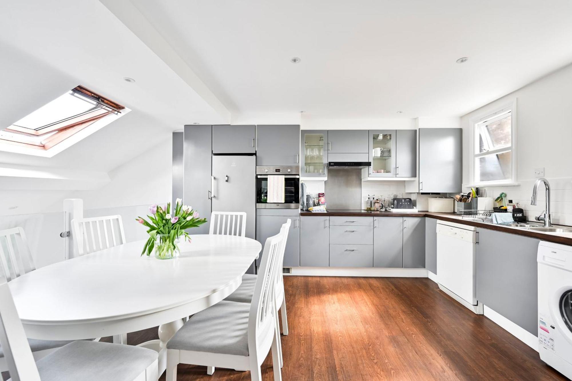 런던 New Chic 3-Bed Flat In Clapham 아파트 외부 사진