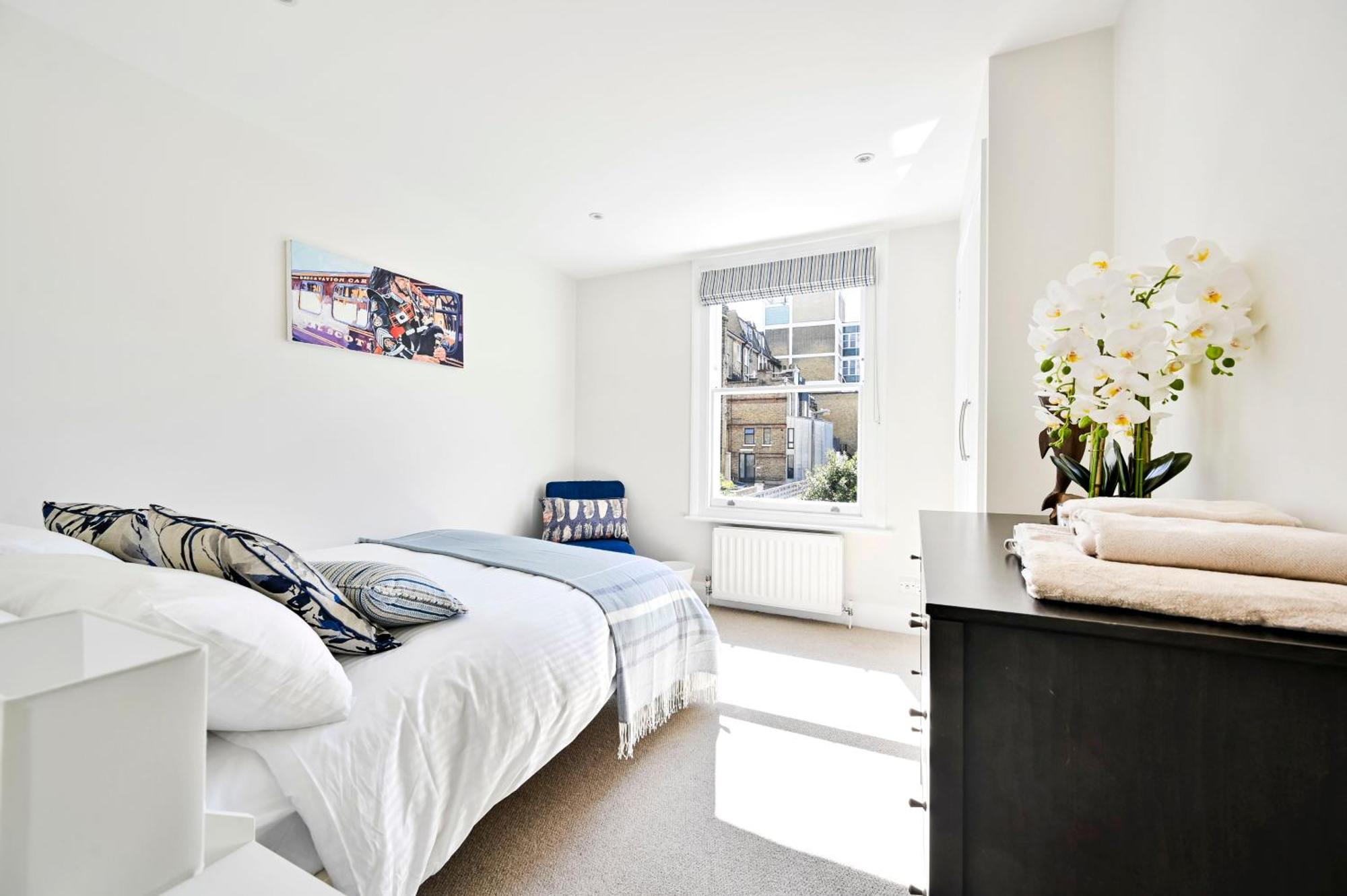런던 New Chic 3-Bed Flat In Clapham 아파트 외부 사진