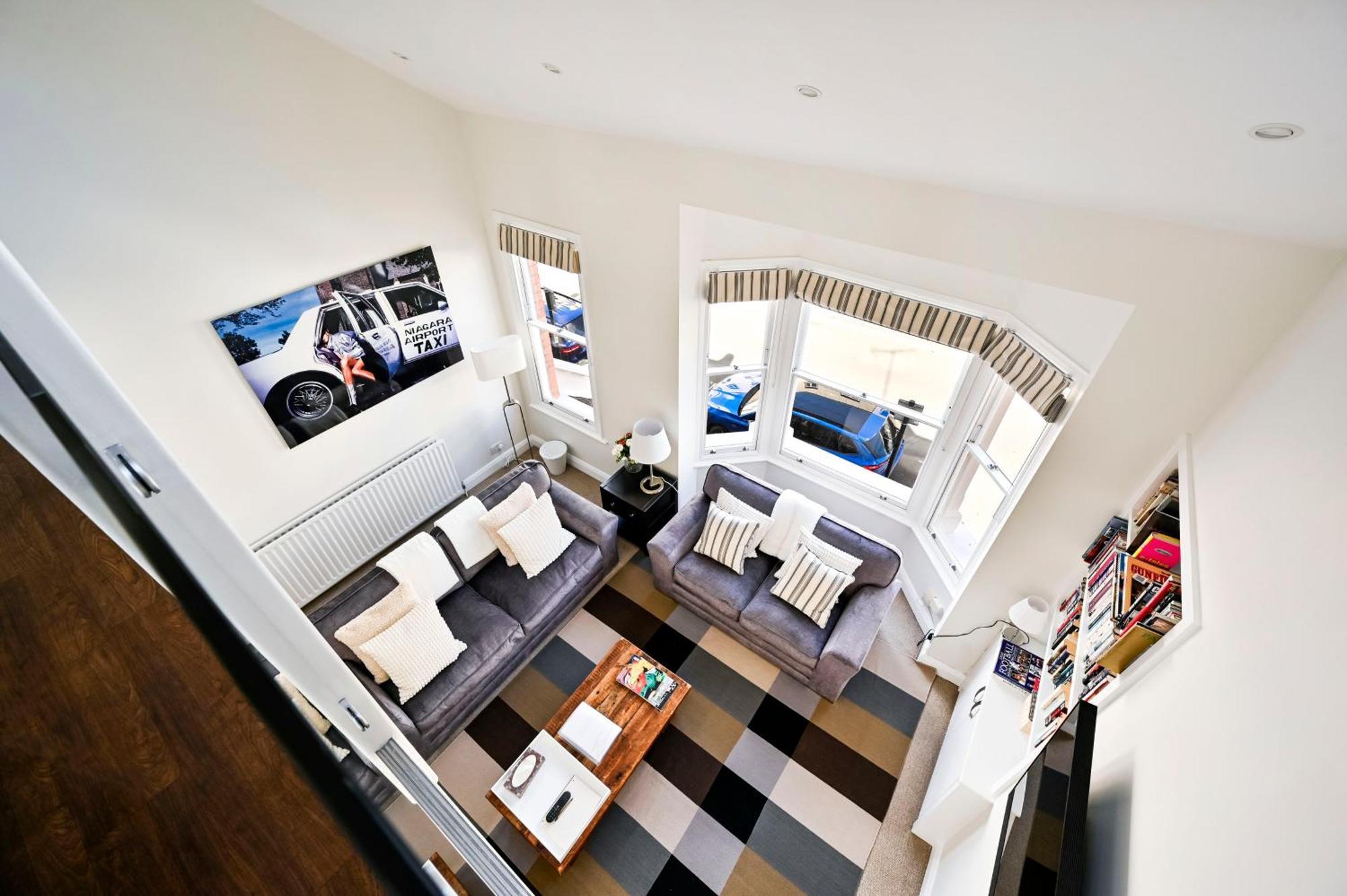 런던 New Chic 3-Bed Flat In Clapham 아파트 외부 사진